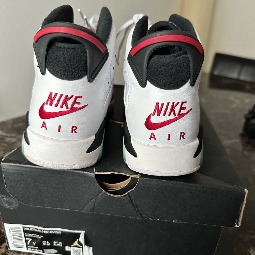 Authentic Air Jordan 6 Carmine